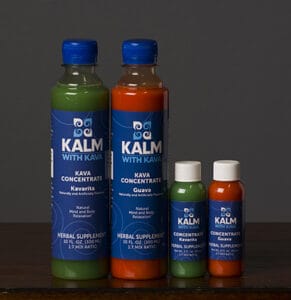Four Bottles of Kava Concentrate_web kava tea concentrate drink
