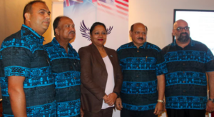 Fiji Trade Photo Fiji Minister of Trade and Industry with Fiji USA Business Council Members