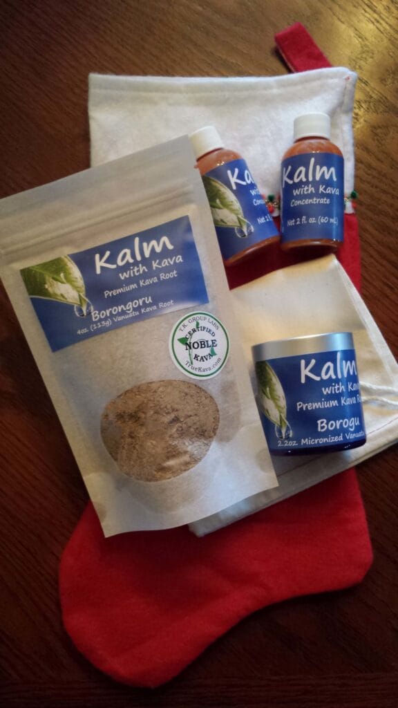 Christmas Giveaway kava packages